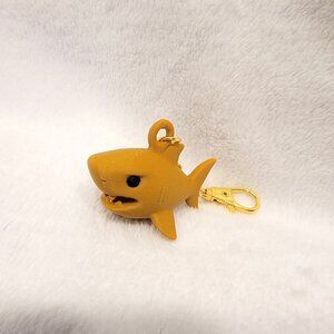 3D Print Gold Shark Keychain/Bag Charm